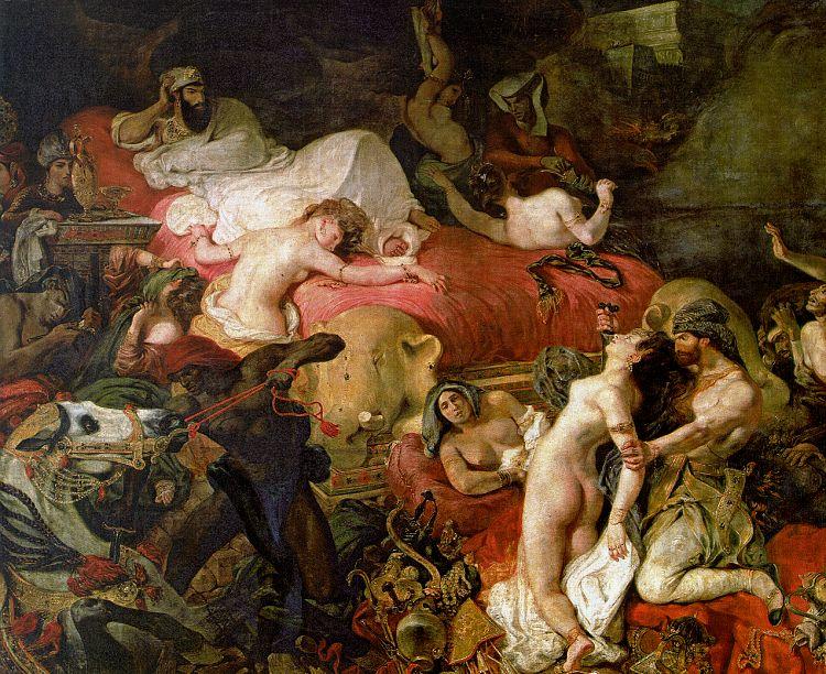 Eugene Delacroix The Death of Sardanapalus